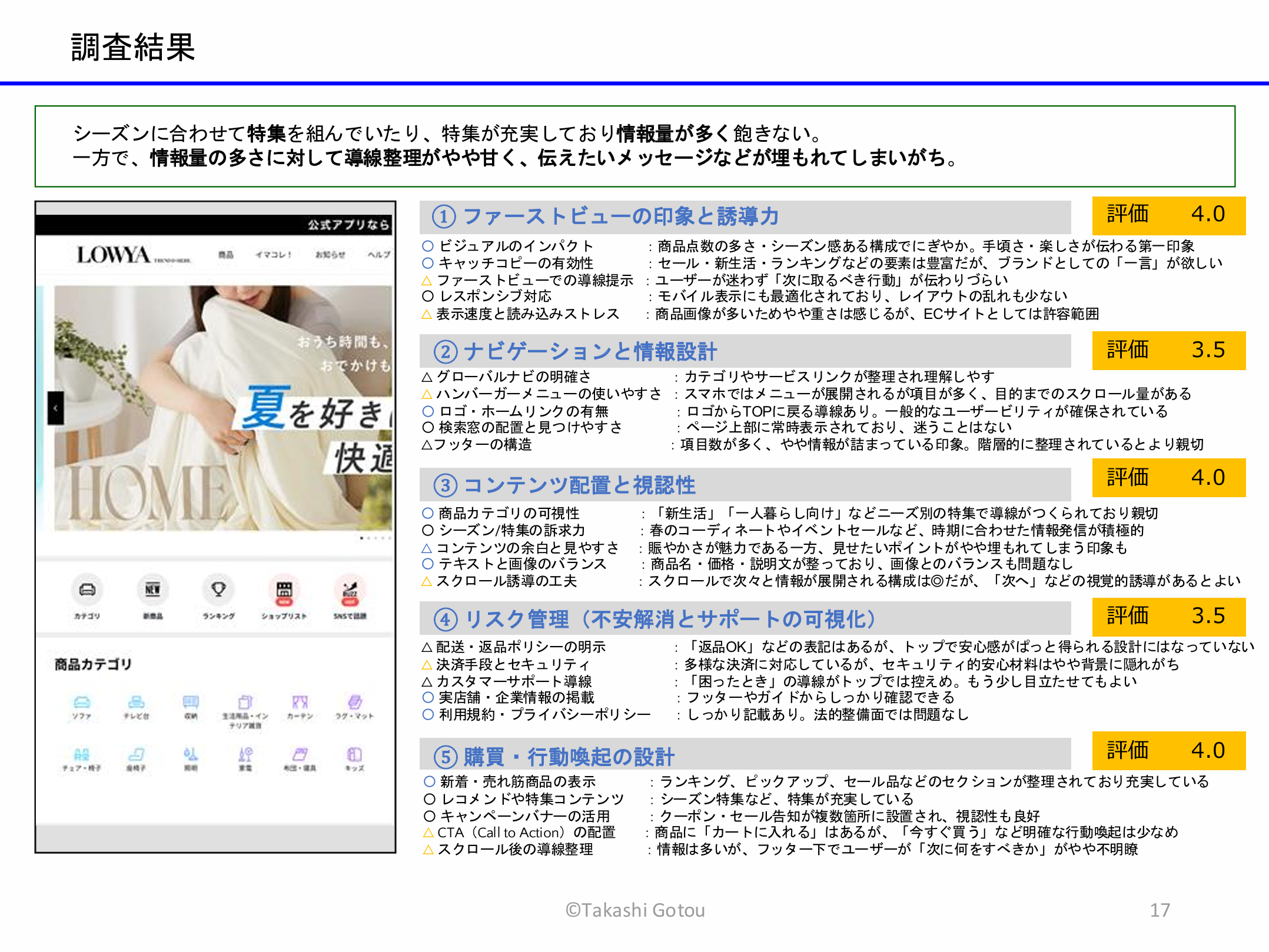 ヒューリスティック調査13